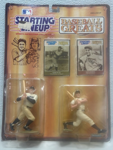 1989 MLB Starting Lineup Baseball Greats &ldquo;Babe Ruth/Lou Gehrig&rdquo; Figurines.