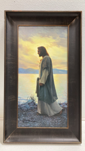 Framed &ldquo;Walk With Me&rdquo; Canvas Print By Greg Olsen - Signed 197/950