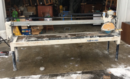 Bridge saw , used model # afr250c-ce