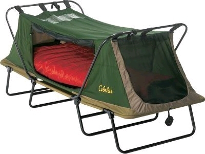 Cabela's Deluxe Tent Cot Single (Green) 50026329