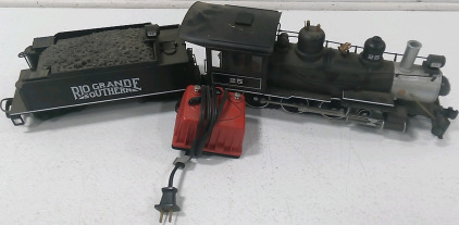 18" Model Train w/ 12" Coal Cart & Motor