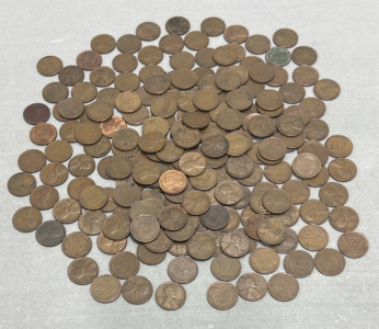 (200) 1909-1958 Wheat Pennies