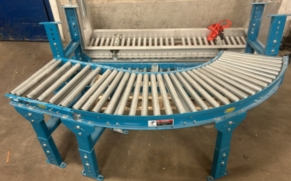 (3) Roller Conveyors