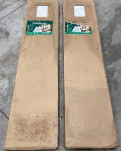 (2) Cellwood Brand Raised Panel Shutter Pair (SP12)