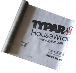 (1) 12 count Box 3&rsquo; X 100&rsquo; Typar House Wrap