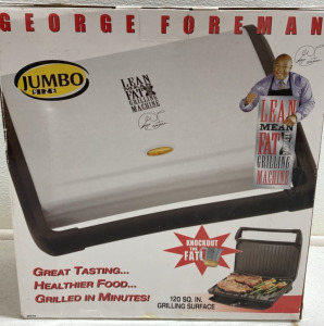 George Foreman Jumbo Grilling Machine