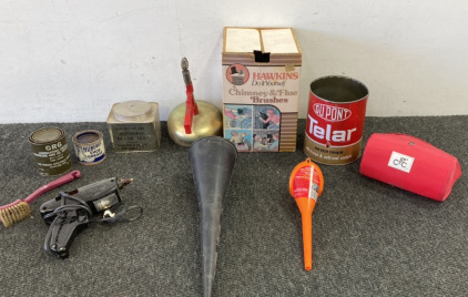 Chimney Brush, Vintage Tins And More