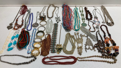 Large Collection of Assorted Fashion Jewelry
