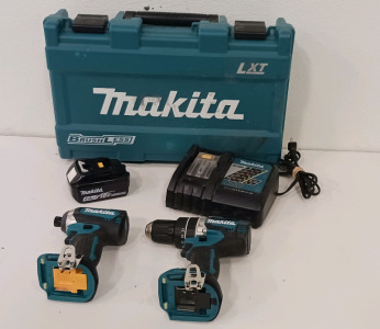 Makita LXT 18V Impact Driver & Drill Cordless Combo Kit