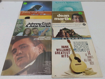 (8) Vinyl Records