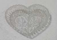 (1) Glass Serving Bowl (1) Crystal Serving Plater (1) Crystal Candy Dish & More - 4