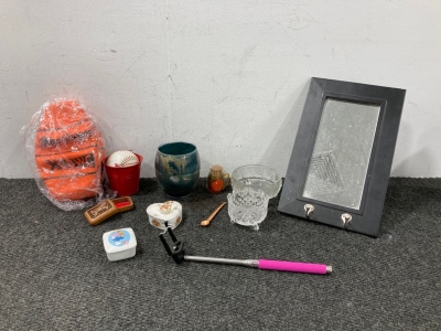 Hanger Mirror, Ceramic Cases, Basketball, and More!!