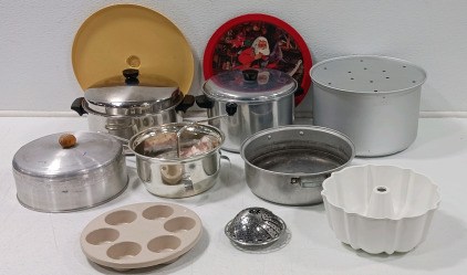 Large Lot of Assorted Cookware