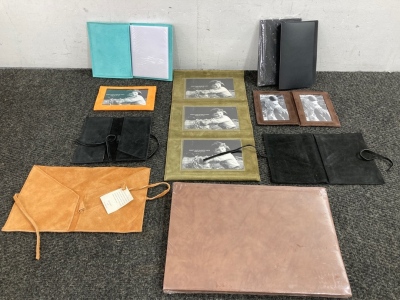 Suede Picture Frames and Photo Album