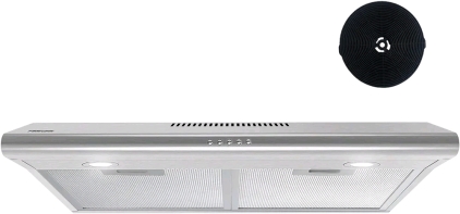 FIREGAS Under Cabinet Range Hood 30 inch with Ducted/Ductless Convertible
