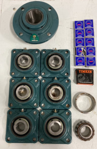 Asorted Industrial Bearings