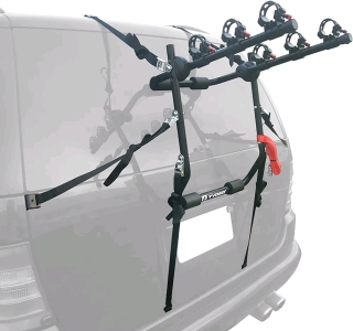 Tyger Auto Deluxe 3-Bike Trunk Mount Bicycle Rack