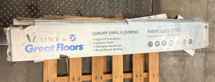 (5) Opened Boxes Of 7&rsquo;&rsquo; x 48&rsquo;&rsquo; Luxury Vinyl Flooring