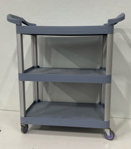 3-Shelf Rolling Cart