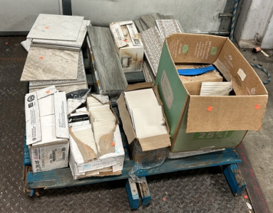 Pallet Of Assorted Tiles And Flooring