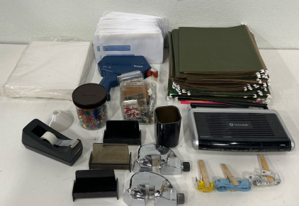 Box Of Office Supplies