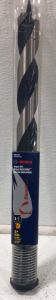 Bosch auger bit, new in package 1&1/2 “diam, 17.5 total length.