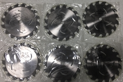 (6) Sawyers Choice 7-1/4&rdquo; circular saw blades new