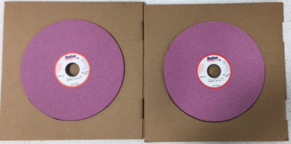 (2) Radiac grinding wheels 10”, new out of packaging