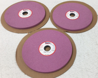 (3) Radiac grinding wheels 10”, new out of packaging