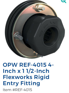 (1) Flex Works Rigid Entry Fitting