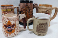 (17) Assorted Mugs Including (3) Budweiser (1) Beer Stein (1) Boot Shaped Mug & Many Others!! - 4