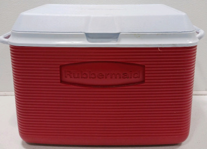 Rubbermaid 48qt Red Cooler