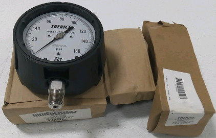 (1) Trerice Pressure Gauge (1) Trerice Bi-Metal Thermometer 25&deg;F/125&deg;F & -5&deg;C/50&deg;C