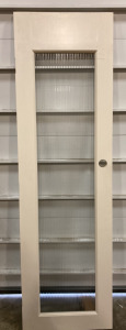 (1) Glass Pantry Door