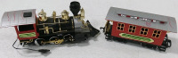 (1) American Classic Express Model Train & Carriage (3) Toy Trackers (1) Wood Duck Weather Vein & More - 2