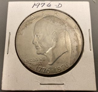 1976-D EISENHOWER ONE DOLLAR COIN