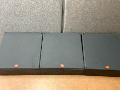 3 JBL PROFESSIONAL MODEL 3310 HOME THEATER SPEAKERS