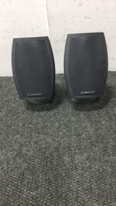 (2) Mitsubishi Speakers