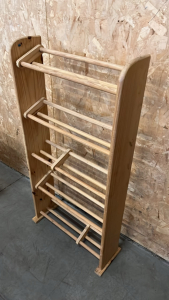 WOODEN SHOE RACK ( 46 1/2&rdquo;x 23&rdquo;)