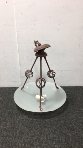 Rustic Hanging (3) Light Fixture