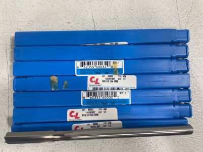 (7) 1/2" x 8" HSS SF S/S CHK REAMER BIT Chicago-Latrobe 106981807 405 60032