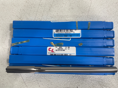 (6) 1/2" x 8" HSS SF S/S CHK REAMER BIT Chicago-Latrobe 106981807 405 60032