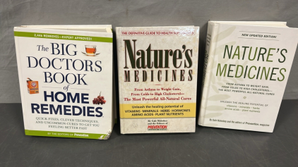 NATURAL MEDICINES BOOKS, HOME REMEDIES, SHORTCUT COOKIE BOOKS AND MORE