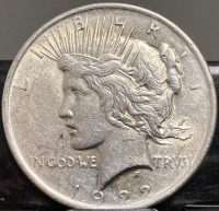 1922 SILVER PEACE DOLLAR&mdash; VERIFIED AUTHENTIC