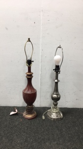 (2) Table Lamps