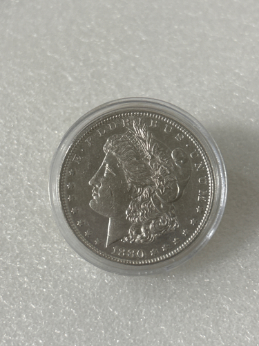 1880-S MINT CERTIFIED MORGAN SILVER DOLLAR