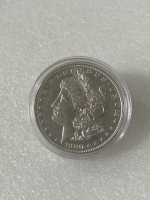1880-S MINT CERTIFIED MORGAN SILVER DOLLAR