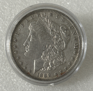 1889-O MINT CERTIFIED MORGAN SILVER DOLLAR