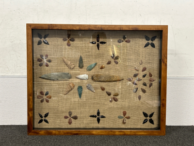 23x29 FRAMED ARROWHEAD COLLECTION