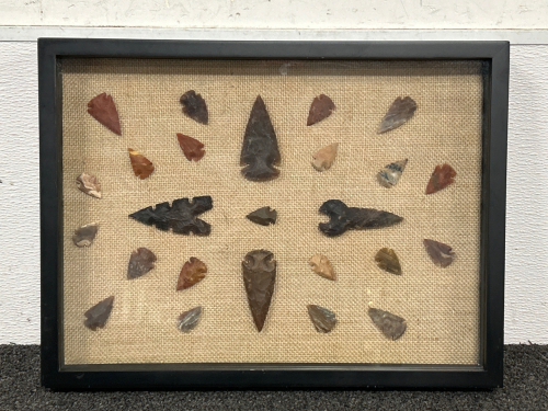 12x16 FRAMED ARROWHEAD COLLECTION